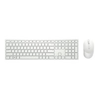 DELL Dell Pro KM5221W - sats med tangentbord och mus - QWERTY - USA, internationellt - vit Inmatningsenhet