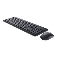 DELL Dell Wireless Keyboard and Mouse KM3322W - sats med tangentbord och mus - QWERTY - USA, internationellt - svart Inmatnin...