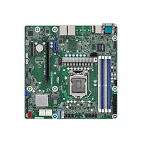 ASRock ASRock Rack E3C252D4U - moderkort - micro ATX - LGA1200-uttag - C252