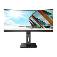 AOC AOC Pro-line CU34P2A - P2 Series - LED-skärm - böjd - 34"