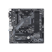 ASRock ASRock B450M Pro4 R2.0 - moderkort - micro ATX - Socket AM4 - AMD B450