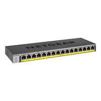 Netgear NETGEAR GS116PP - switch - 16 portar - ohanterad - rackmonterbar