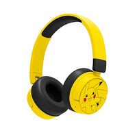 POKEMON Pikachu Headphone On-Ear Wireless 85dB/95dB Sharing Aux