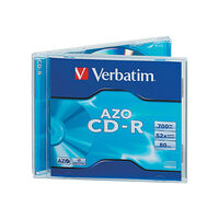 VERBATIM Verbatim AZO Crystal - CD-R x 10 - 700 MB - lagringsmedier