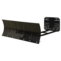vidaXL Snöplog för ATV 115x38 cm svart
