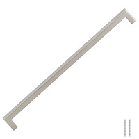 vidaXL Skåphandtag 5 st silver 320 mm rostfritt stål