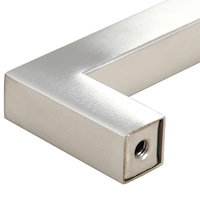 vidaXL Skåphandtag 5 st silver 320 mm rostfritt stål