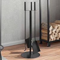 vidaXL Brasverktygsset 4 delar 22x59 cm stål
