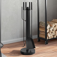 vidaXL Brasverktygsset 5 delar 18x56 cm stål