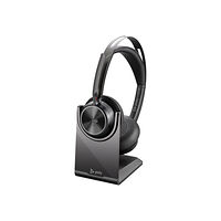Plantronics Poly Voyager Focus 2 UC - headset - med laddningsställ