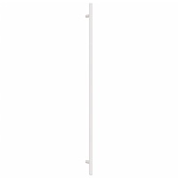 vidaXL Skåphandtag 20 st silver 480 mm rostfritt stål