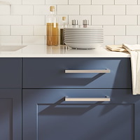 vidaXL Skåphandtag 20 st silver 192 mm rostfritt stål