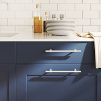 vidaXL Skåphandtag 20 st silver 160 mm rostfritt stål
