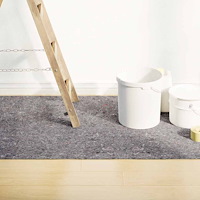 vidaXL Halkfria målardukar 2 st 2532 cm 180 g/m² grå