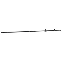 vidaXL Skjutdörrsbeslag för skåp 213 cm kolstål