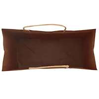 vidaXL Papperspåsar 50 st med handtag blå 18x8x22 cm
