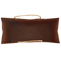 vidaXL Papperspåsar 50 st med handtag röd 18x8x22 cm
