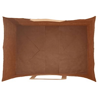vidaXL Papperspåsar 50 st med handtag blå 32x22x24 cm