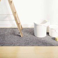 vidaXL Halkfri målarduk 2532 cm 180 g/m² grå