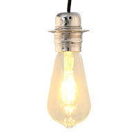 vidaXL Lamphållare 2 st Satin Nickel E27