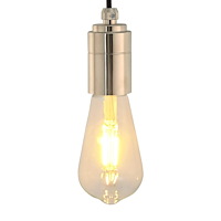 vidaXL Lamphållare 2 st Satin Nickel E27