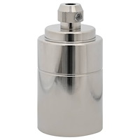 vidaXL Lamphållare 2 st Satin Nickel E27