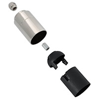 vidaXL Lamphållare 2 st Satin Nickel E27