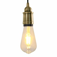 vidaXL Lamphållare 2 st brons E27