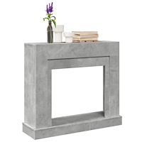 vidaXL Spiselkrans betonggrå 100x30x87,5 cm konstruerat trä