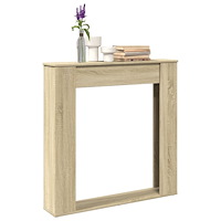 vidaXL Spiselkrans sonoma-ek 100x20x100 cm konstruerat trä