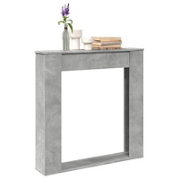 vidaXL Spiselkrans betonggrå 100x20x100 cm konstruerat trä