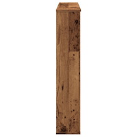vidaXL Spiselkrans åldrat trä 100x20x100 cm konstruerat trä