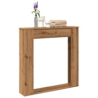vidaXL Spiselkrans artisan ek 100x20x100 cm konstruerat trä