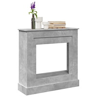 vidaXL Spiselkrans betonggrå 90x30x90 cm konstruerat trä