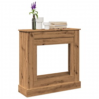vidaXL Spiselkrans artisan ek 90x30x90 cm konstruerat trä