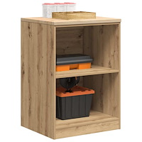 vidaXL Förvaringsskåp för garage hantverksmässig ek 60x51x85 cm