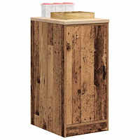 vidaXL Garageskåp gammalt trä 40x51x85 cm massivt trä furu