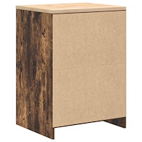 vidaXL Garageskåp Sonoma ek 60x51x85 cm massiv trä furu