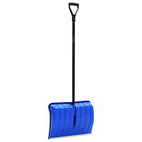 vidaXL Snöspade blå 147 cm metall