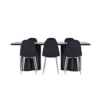 Venture Home Olivia Matbord med Polar Matstol