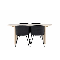 Venture Home Andy Matbord med Berit Matstol