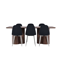 Venture Home Olivia Matbord med Polar Matstol