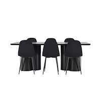 Venture Home Olivia Matbord med Polar Matstol