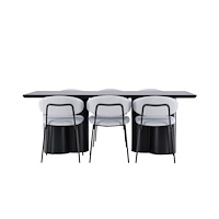 Venture Home Olivia Matbord med Chico Matstol