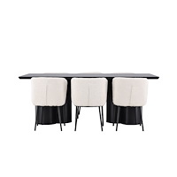 Venture Home Olivia Matbord med Agnes Matstol