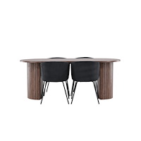 Venture Home Härön Matbord med Berit Matstol