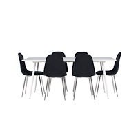 Venture Home Silar Matbord med Polar Matstol