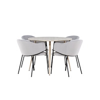 Venture Home Plaza Matbord med Evelina Matstol