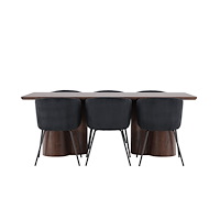 Venture Home Olivia Matbord med Berit Matstol