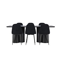 Venture Home Olivia Matbord med Polar Matstol